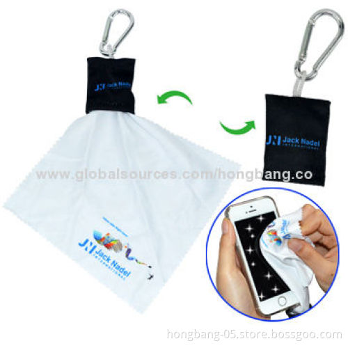 Microfiber Glasses Cloth, Reusable and Washable, SGS, MSDS Marks
